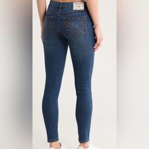 True Religion Jennie Big T Mid Rise Skinny Jeans